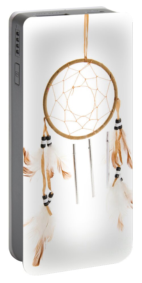 Still Life Portable Battery Charger featuring the photograph Dream Catcher by Photo Researchers
