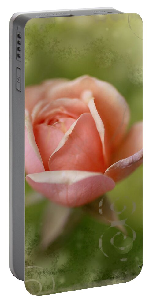 Dream Rose Portable Battery Charger featuring the photograph Dream Rose by Bellesouth Studio