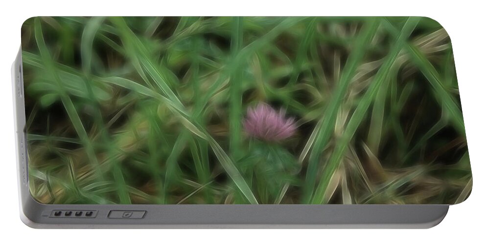 Flower Portable Battery Charger featuring the photograph Dreamy Gardens 8 by Rhonda Barrett