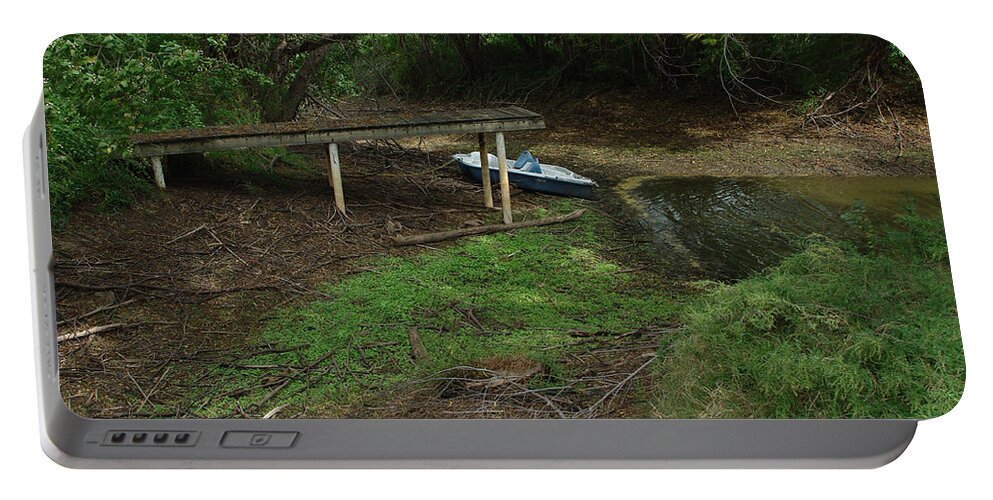 Angling Portable Battery Charger featuring the photograph Dry Docked by Peter Piatt