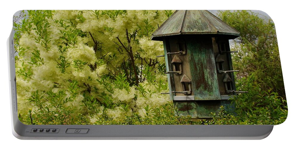 Fine Art Portable Battery Charger featuring the photograph Dwelling by Rodney Lee Williams