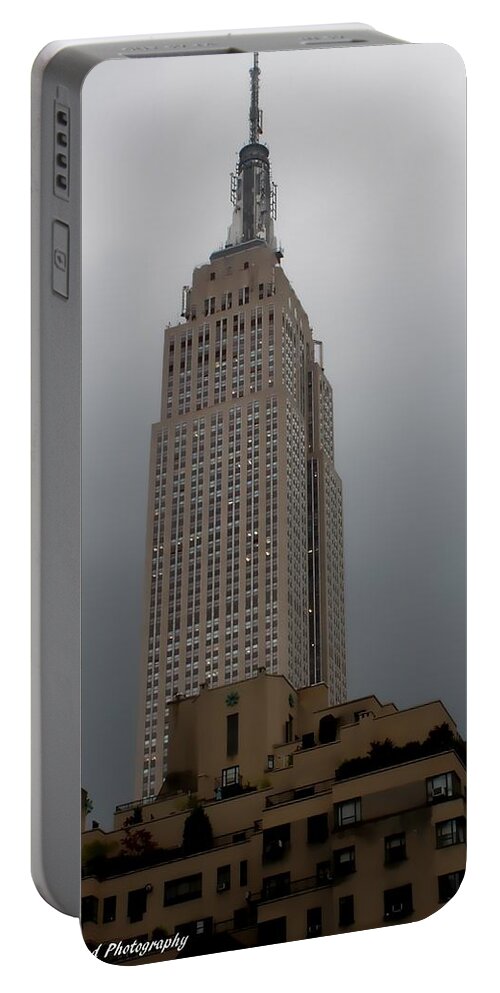 Empire State Building Portable Battery Charger featuring the photograph Empire State Building by Debra Forand