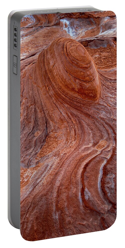 Nevada Portable Battery Charger featuring the photograph Erosion by Dustin LeFevre