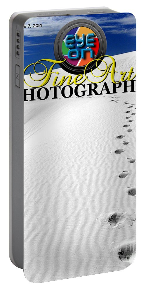 Eye On Fine Art Photography Magazine Portable Battery Charger featuring the photograph Eye on Fine Art Photography September Edition by Mike Nellums