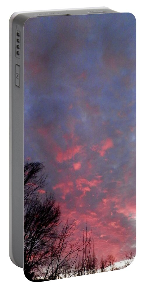 Sunrise Portable Battery Charger featuring the photograph Fading Away by Kim Galluzzo