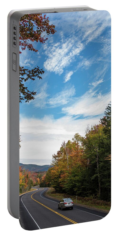 Growth Portable Battery Charger featuring the photograph Fall Foliage Along The Kancamagus by Joe Klementovich