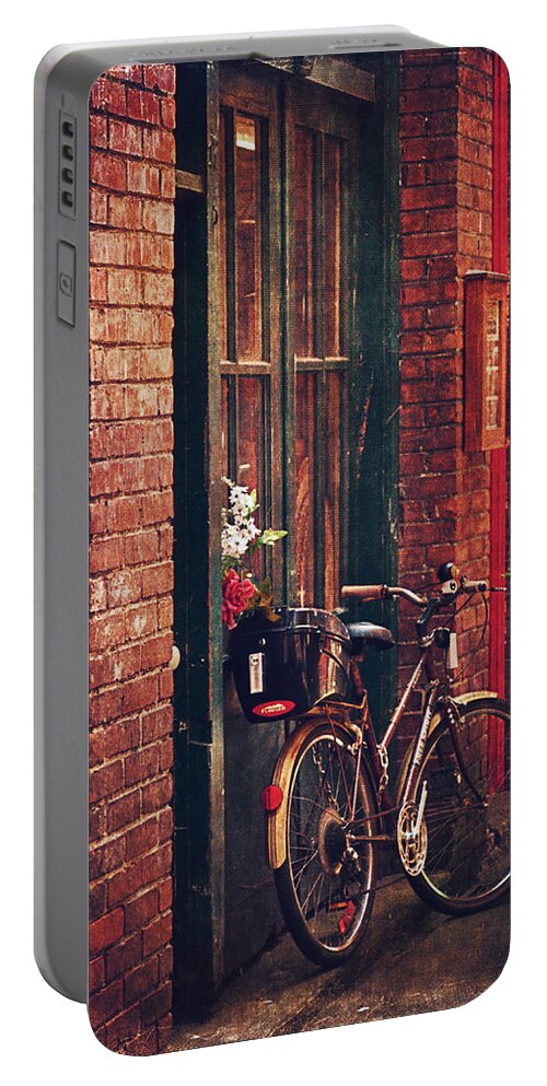 Alley Portable Battery Charger featuring the photograph Fan Tan Alley by Maria Angelica Maira