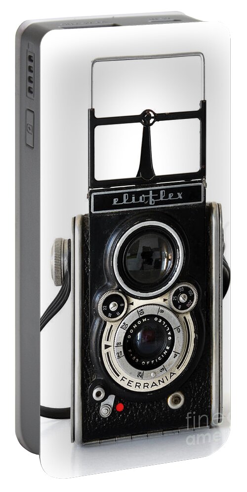 Ferrania Portable Battery Charger featuring the photograph Ferrania Elioflex camera by RicardMN Photography