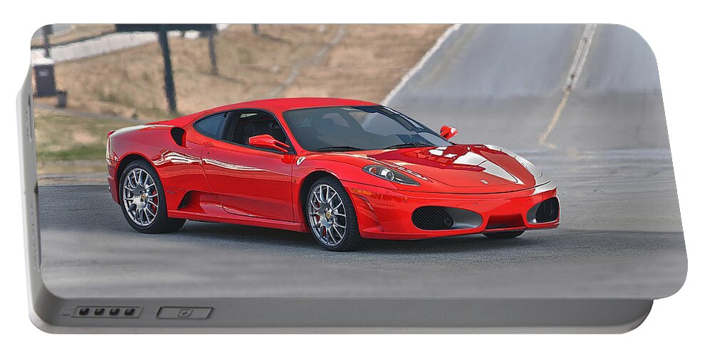 Auto Portable Battery Charger featuring the photograph Ferrari F430 by Dave Koontz