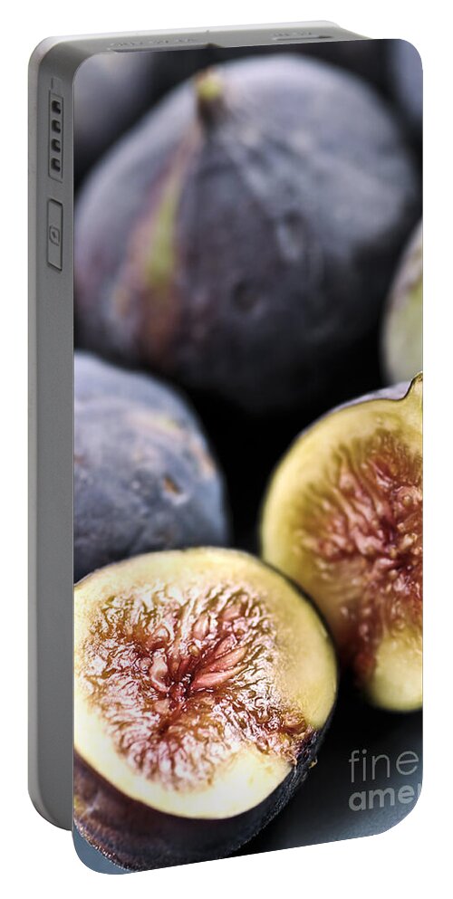 Fig Portable Battery Charger featuring the photograph Figs 1 by Elena Elisseeva