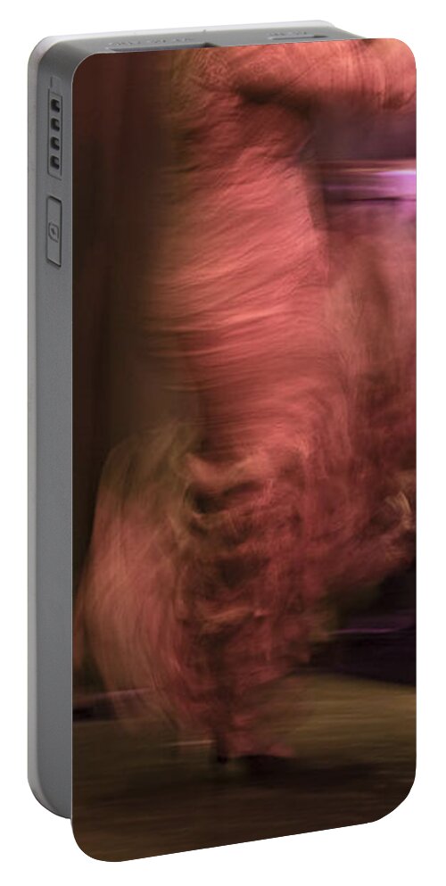 Andalusia Portable Battery Charger featuring the photograph Flamenco Series 8 by Catherine Sobredo