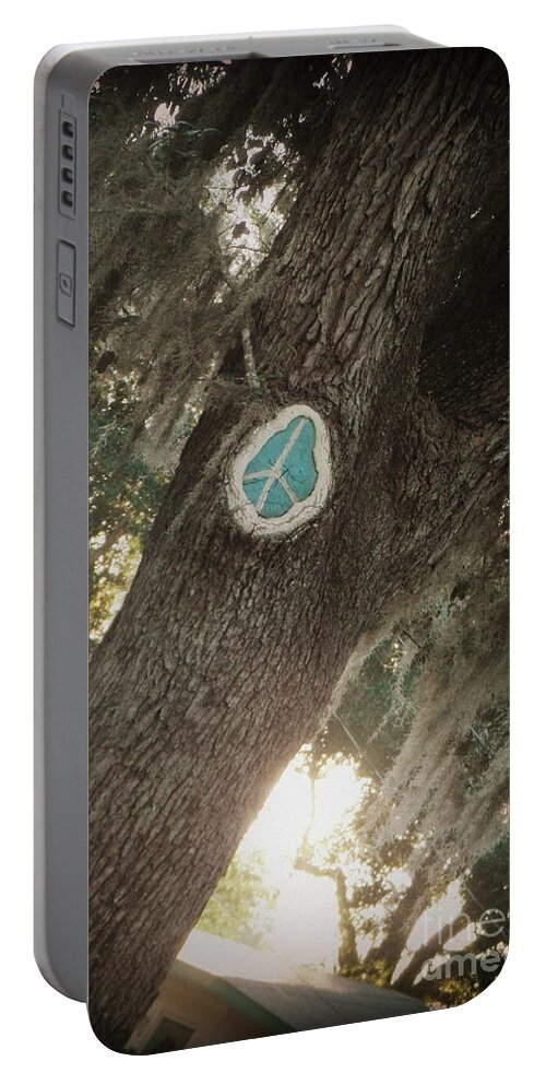 Peace Portable Battery Charger featuring the photograph Florida Peace by Valerie Reeves