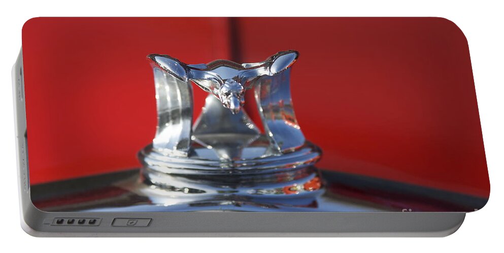 hood Ornament Portable Battery Charger featuring the photograph Flying Duck Hood Ornament by Crystal Nederman