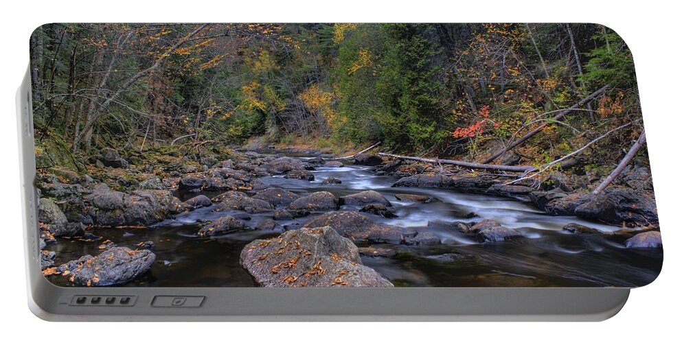 Hdr Portable Battery Charger featuring the photograph Full of Moxie by Greg DeBeck