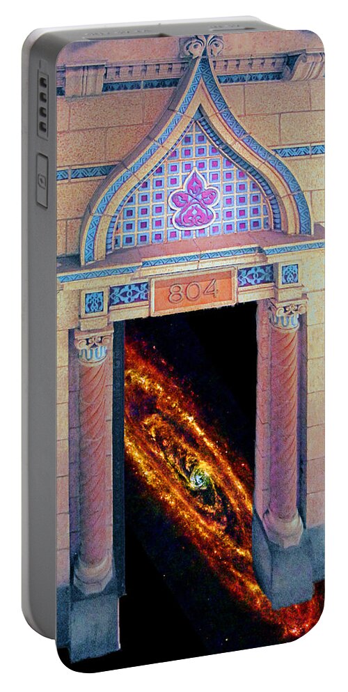 Door Portable Battery Charger featuring the photograph Gateway to Beyond 804 by C H Apperson