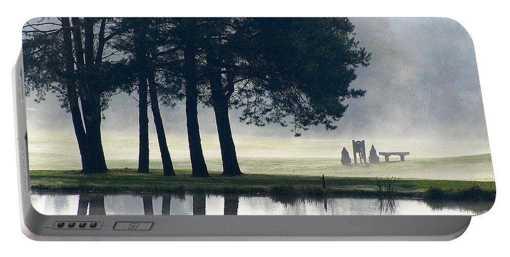 Golf Course Portable Battery Charger featuring the photograph Genegantslet Golf Club by Christina Rollo