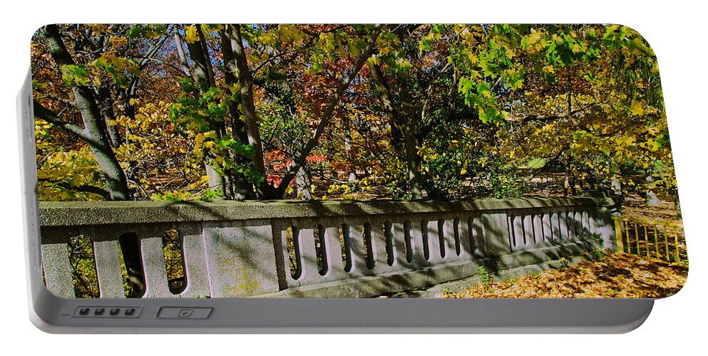 Genesee Portable Battery Charger featuring the photograph Genesee Valley Park by William Norton