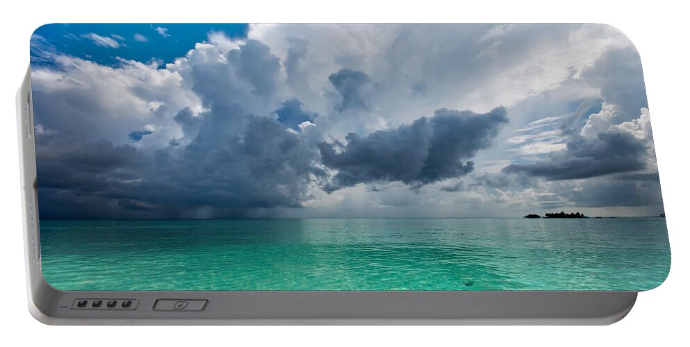 Jenny Rainbow Fine Art Photography Portable Battery Charger featuring the photograph Get Lost. Maldivian Scenery by Jenny Rainbow