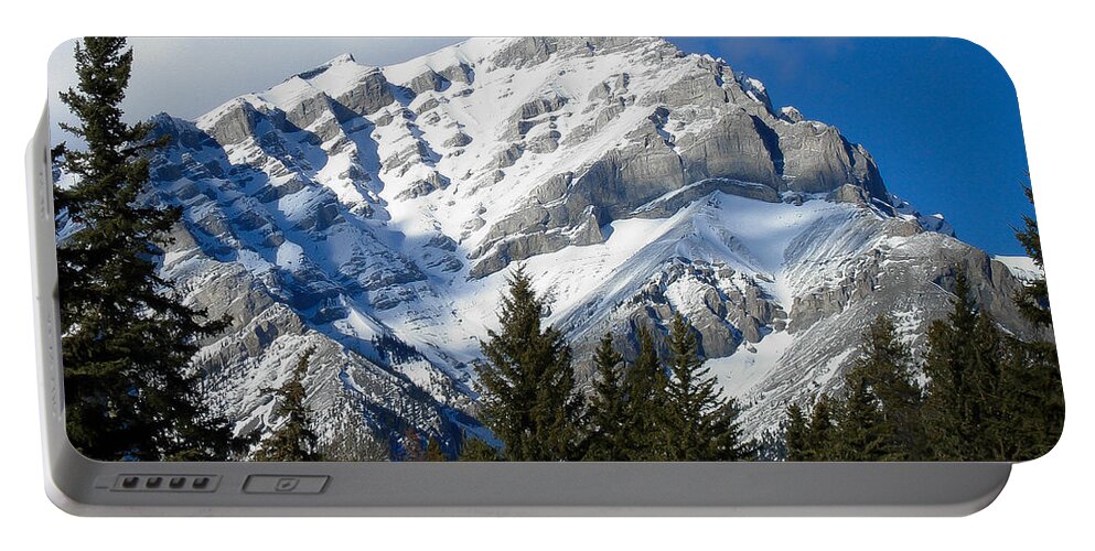 Nature/landscapes Portable Battery Charger featuring the photograph Glorious Rockies by Bianca Nadeau