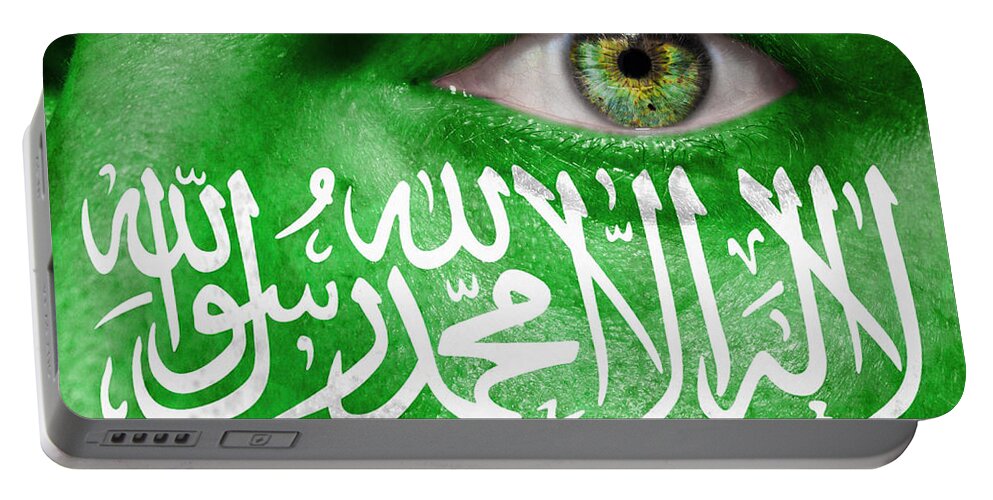 Art Portable Battery Charger featuring the photograph Go Saudi Arabia by Semmick Photo