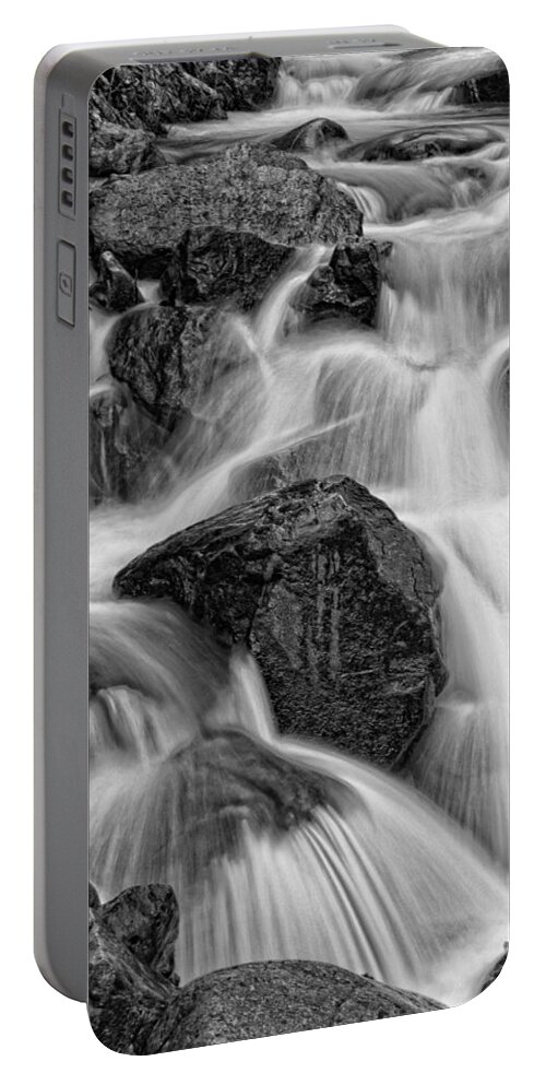 Water Portable Battery Charger featuring the photograph Go With the Flow by Betty Depee