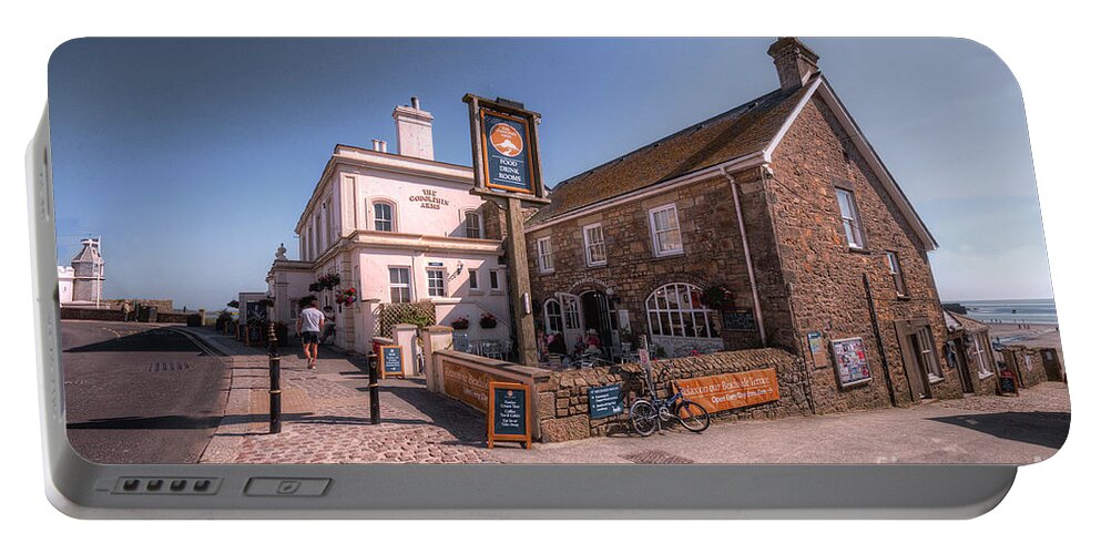 Godolphin Arms Portable Battery Charger featuring the photograph Godolphin Arms by Rob Hawkins