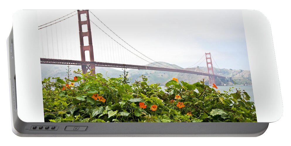 City Portable Battery Charger featuring the photograph Golden Gate Bridge 2 by Shane Kelly