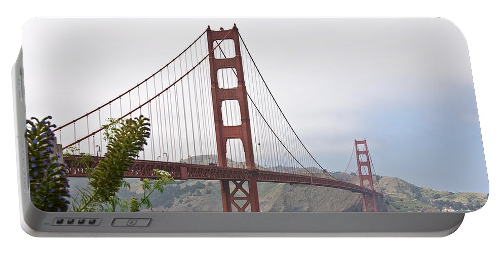 City Portable Battery Charger featuring the photograph Golden Gate Bridge 3 by Shane Kelly