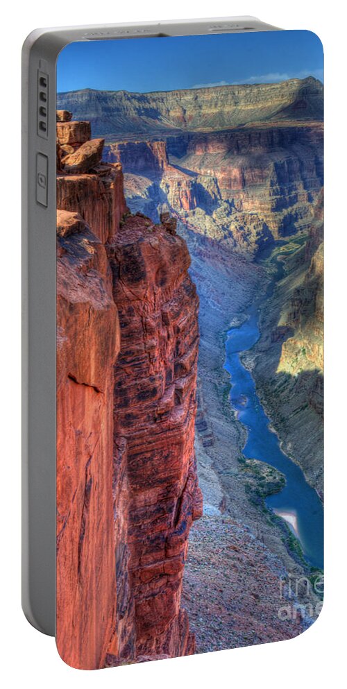 Grand Canyon Portable Battery Charger featuring the photograph Grand Canyon Awe Inspiring by Bob Christopher