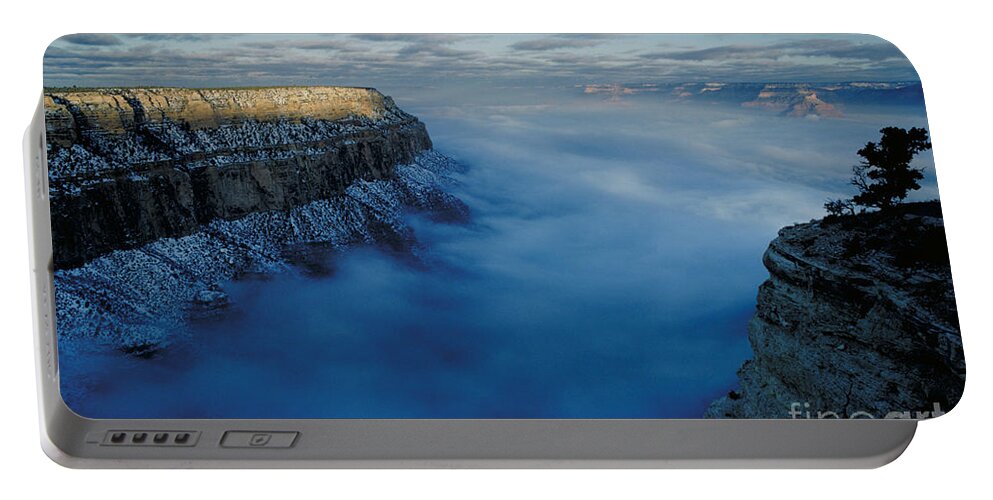 Clouds Portable Battery Charger featuring the photograph Grand Canyon National Park by George Ranalli