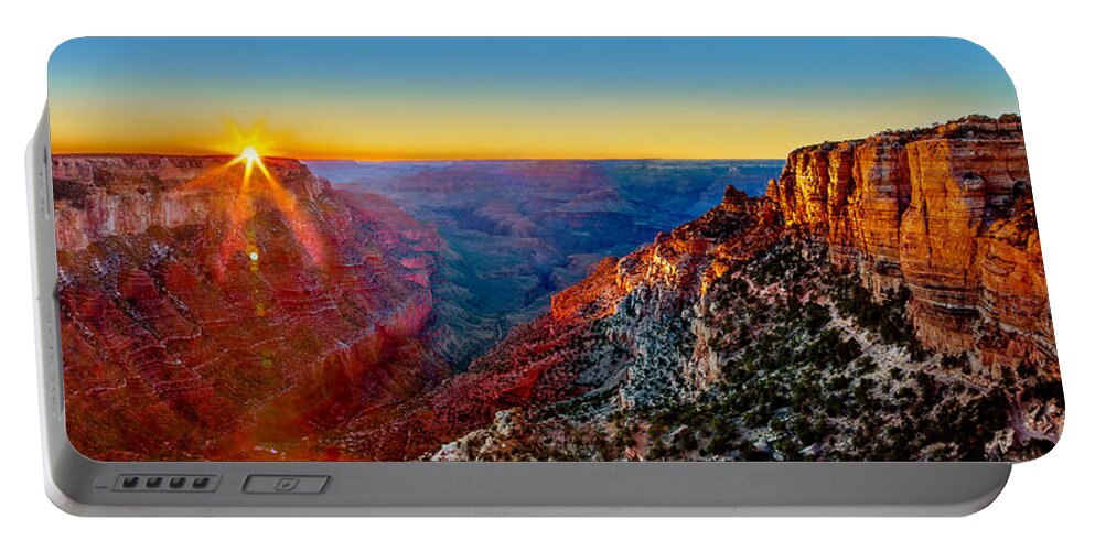 Grand Canyon Portable Battery Charger featuring the photograph Grand Canyon Sunset by Az Jackson
