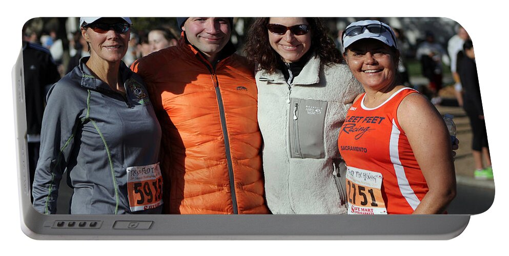 Run To Feed The Hungry 2013 Portable Battery Charger featuring the photograph Group by Randy Wehner