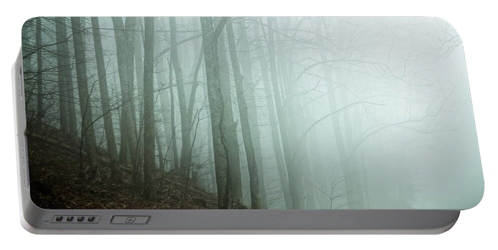 Car Portable Battery Charger featuring the photograph Harlan County Woods by Lars Lentz