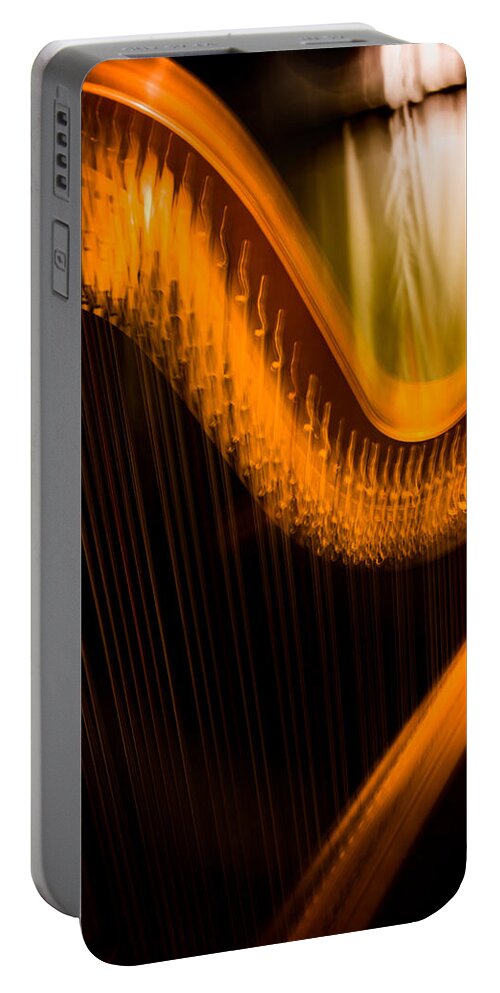 Harp Portable Battery Charger featuring the photograph Harp by David Smith