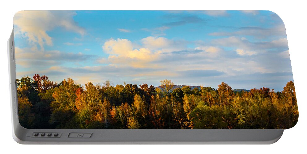 Farm Portable Battery Charger featuring the photograph Harvest Time On The Farm by Parker Cunningham