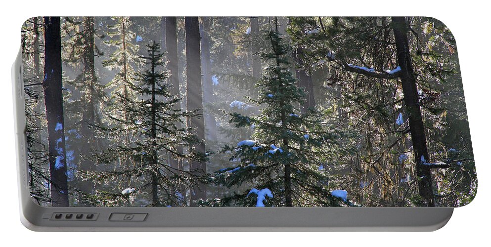 Boise National Forest Portable Battery Charger featuring the photograph Have A Great Day From Idaho by Ed Riche
