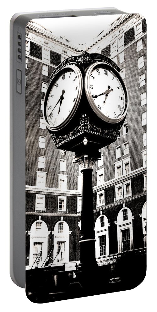 Kelly Hazel Portable Battery Charger featuring the photograph Historic Time by Kelly Hazel