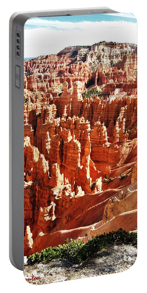 Bryce Park Portable Battery Charger featuring the photograph Hoodoo Magic by Sylvia Thornton