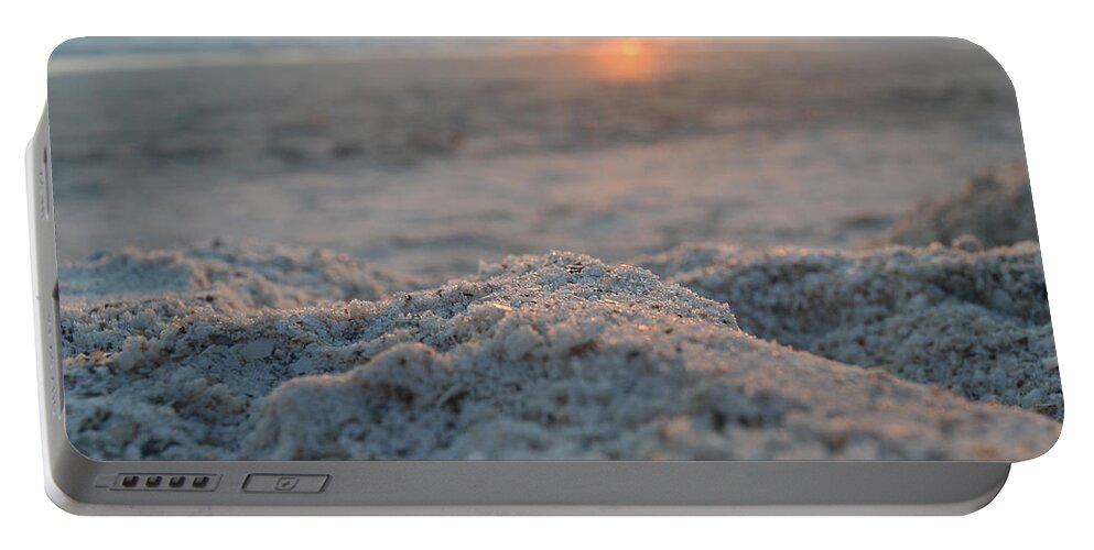 Seashore Portable Battery Charger featuring the photograph Hope Never Dies by Melanie Moraga