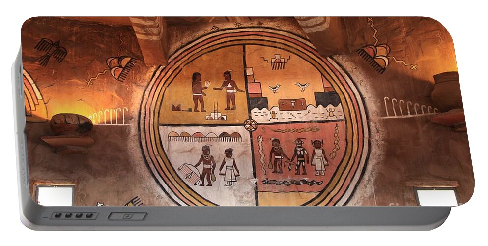 Grand Canyon National Park Portable Battery Charger featuring the photograph Hopi Art by Adam Jewell
