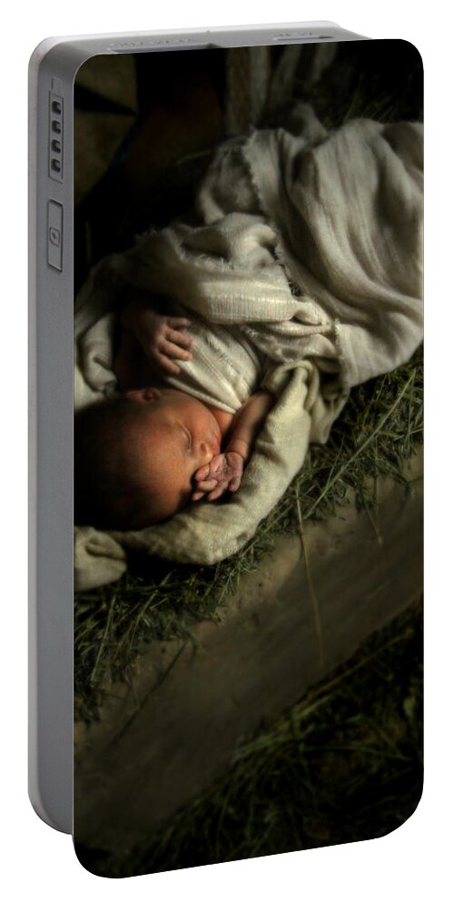 Baby Portable Battery Charger featuring the photograph Humble Beginnings by Helen Thomas Robson