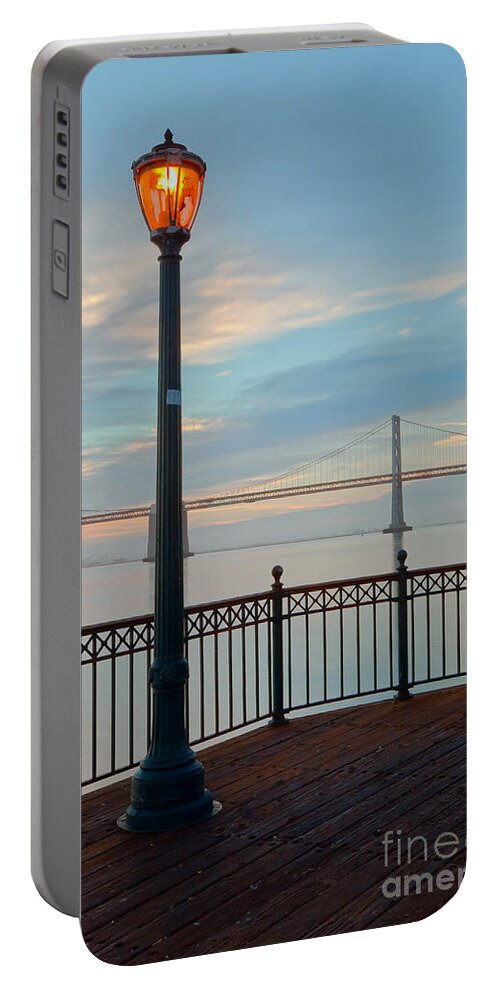 City Portable Battery Charger featuring the photograph Illumination by Jonathan Nguyen