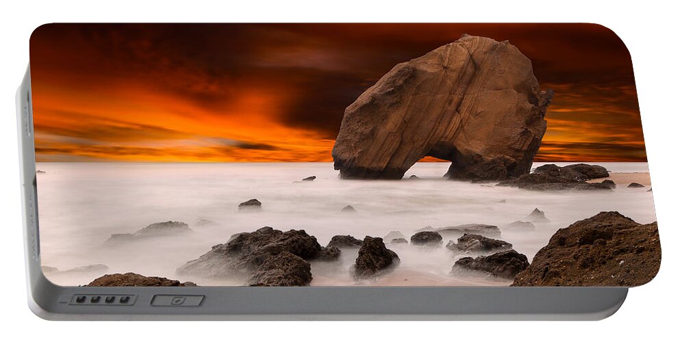 Seascape Portable Battery Charger featuring the photograph Imagine by Jorge Maia