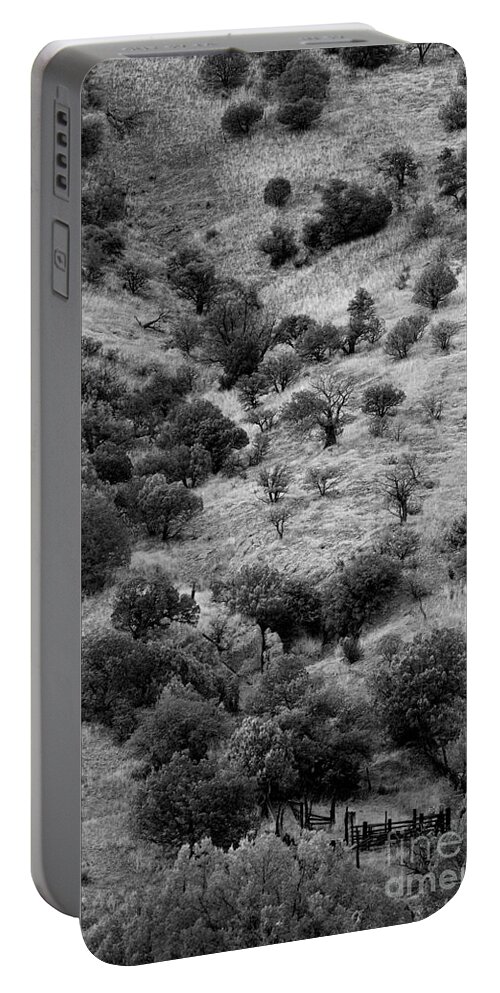 Photography Portable Battery Charger featuring the photograph In the Valley Below by Vicki Pelham