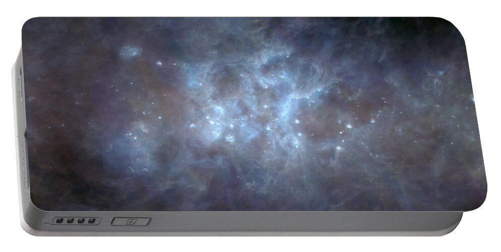 Galaxy Portable Battery Charger featuring the photograph Infrared View Of Cygnus Constellation by Science Source
