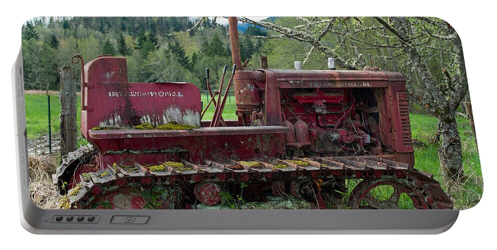 International Harvester Portable Battery Charger featuring the photograph International Harvester by Tikvah's Hope
