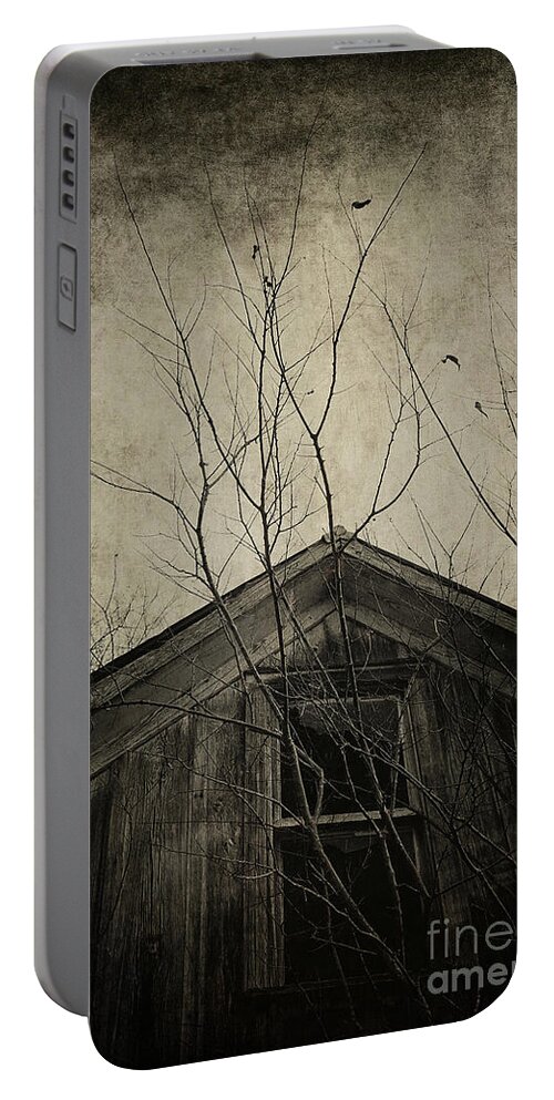 House Portable Battery Charger featuring the photograph Into the Dark Past by Trish Mistric