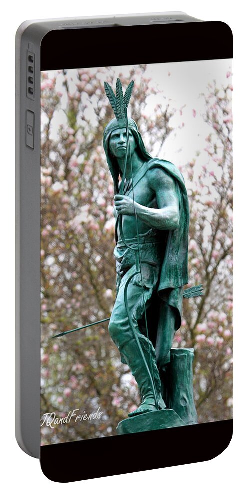 Tecumseh Portable Battery Charger featuring the photograph J. Fitzhugh Thornton Memorial by PJQandFriends Photography