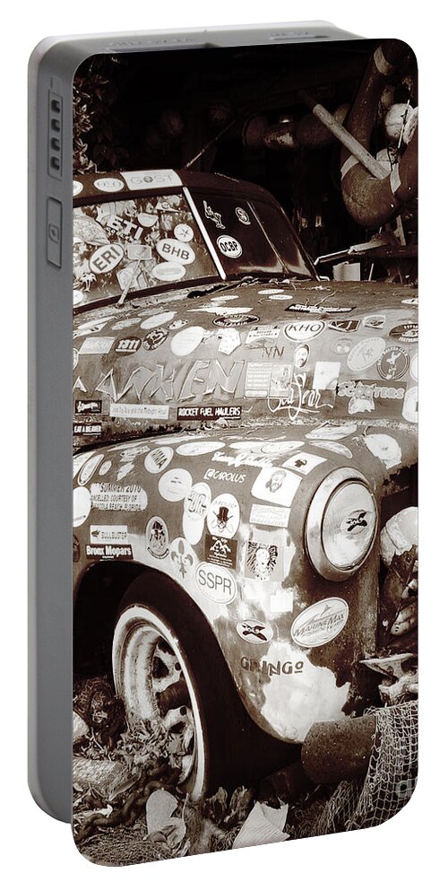 Florida Portable Battery Charger featuring the photograph Junk Truck I by Chris Andruskiewicz