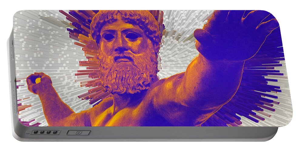 Jupiter Portable Battery Charger featuring the photograph Jupiter - Zeus by Augusta Stylianou
